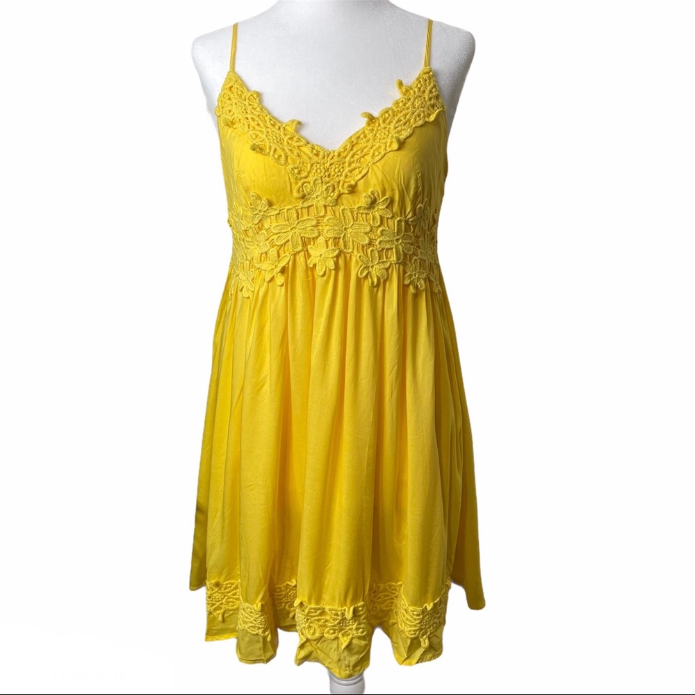 F21 Yellow Dress